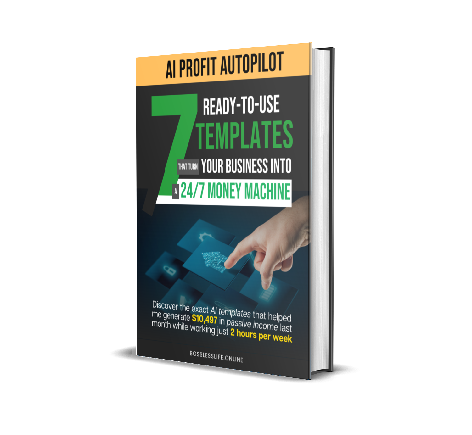 Mockup of the AI Profit Autopilot guide